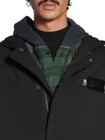 Gaffer Padded Bomber Hoodie