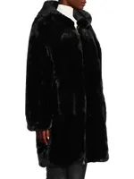 State Bunny Faux Fur Coat