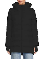 Nylon A-Line Coat