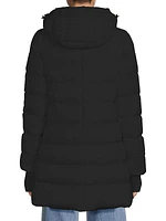 Nylon A-Line Coat