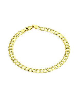 COLLECTION 14K Yellow Gold Comfort Curb Bracelet