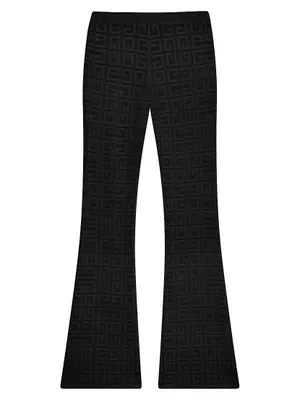 Flare Pants 4G Jacquard