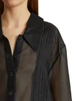 Nori Sheer Silk Shirt