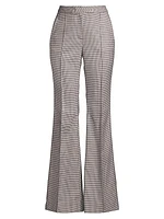 Adelaide Flared Houndstooth Trousers