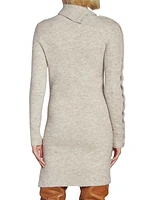 Marina Snap Sweater Minidress