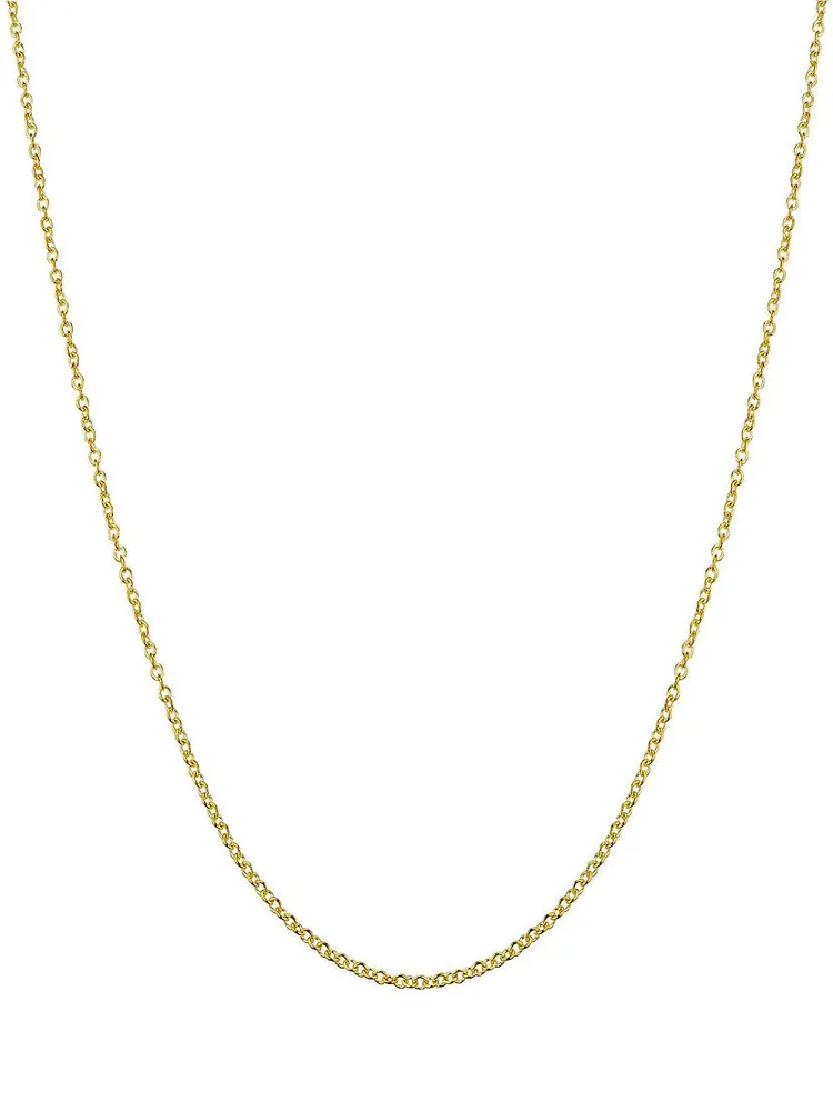 18K Yellow Gold Rimini Rolo Chain