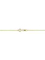 18K Yellow Gold Rimini Rolo Chain