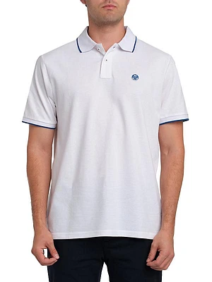 Logo Collar Polo Shirt