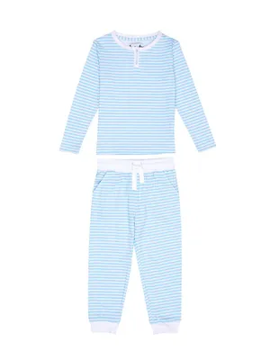 Baby Boy's, Little Boy's & Jersey Long Snug Set