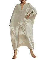 Silk Metallic Caftan