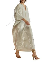 Silk Metallic Caftan