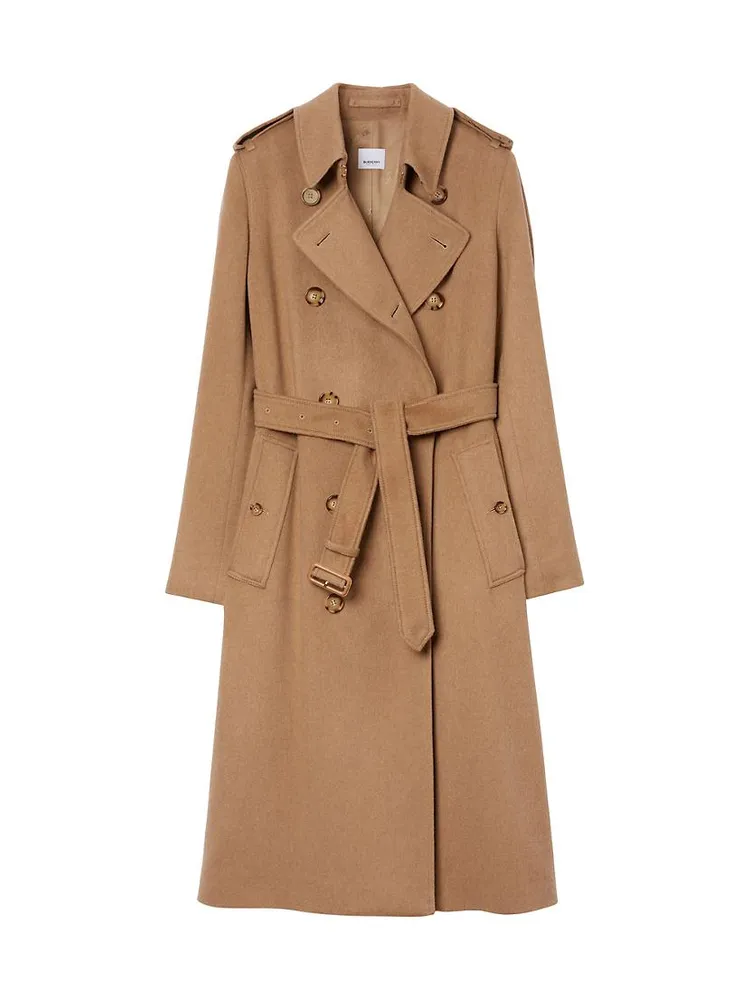 Kensington Cashmere Trench Coat