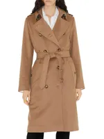 Kensington Cashmere Trench Coat