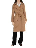 Kensington Cashmere Trench Coat