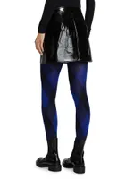 Argyle Wool-Blend Tights