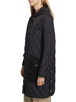 Roxby Quilted Hooded Jacket