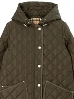 Roxby Quilted Hooded Coat