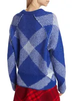 Check Alpaca-Blend Regular-Fit Sweater
