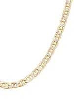 14K Yellow Gold Mystic Mariner Pavé Necklace