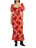 Ramona Floral Maxi Dress