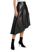 Dawn Asymmetric Midi Skirt
