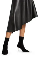 Dawn Asymmetric Midi Skirt