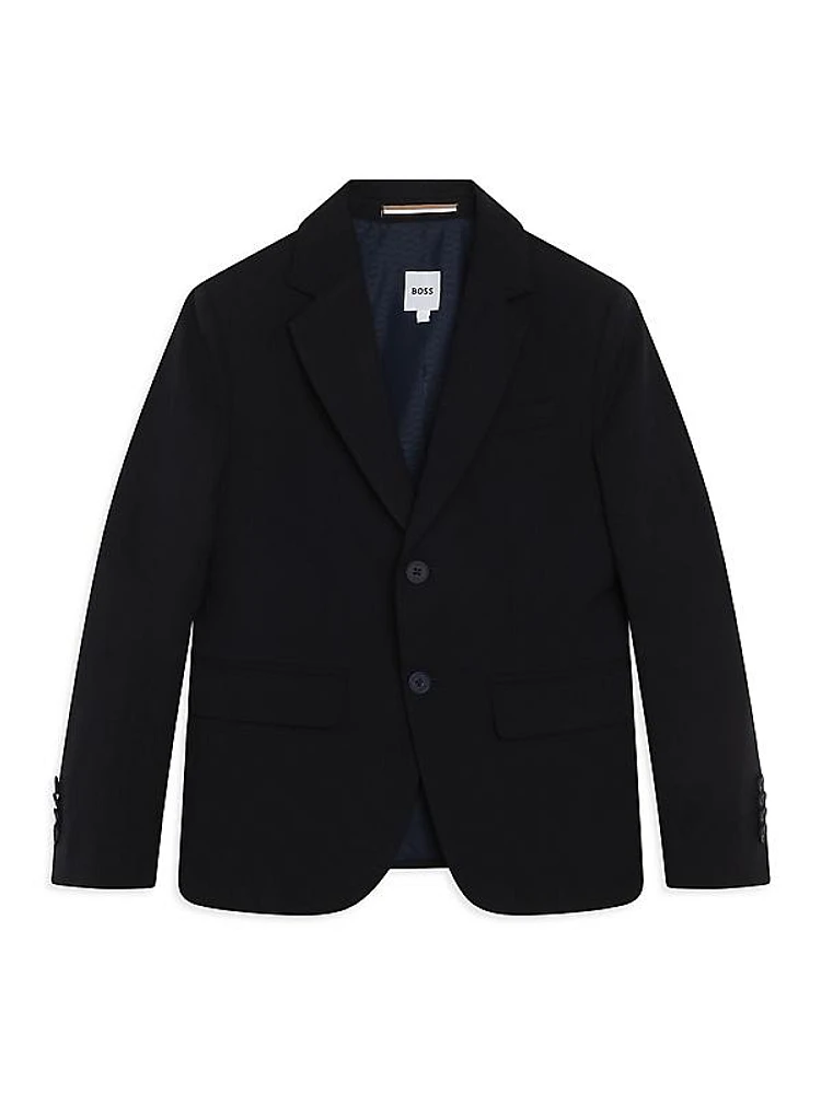 Little Boy's & Boy's Wool Suit Jacket