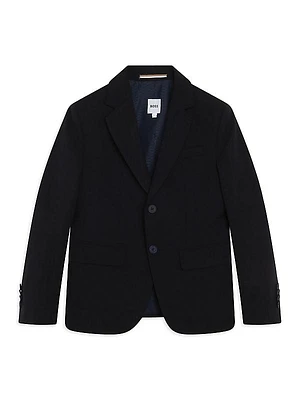 Little Boy's & Boy's Wool Suit Jacket