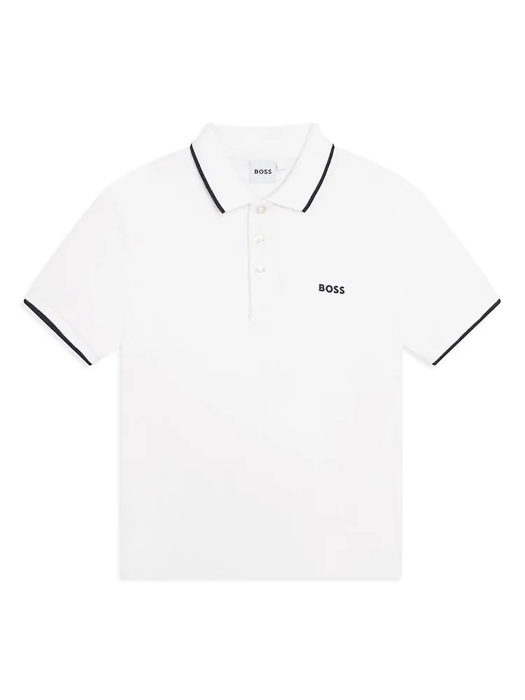 Little Boy's & Logo Polo