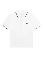 Little Boy's & Logo Polo