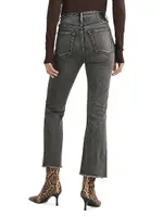 Casey High-Rise Ankle Flared Jeans