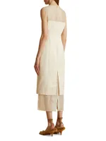 Dissa Sleeveless Midi-Dress