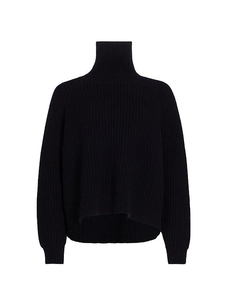 Amaya Cashmere Turtleneck Sweater