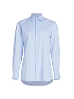 Raphael High-Low Cotton Shirt