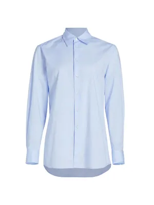 Raphael High-Low Cotton Shirt