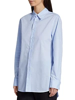 Raphael High-Low Cotton Shirt