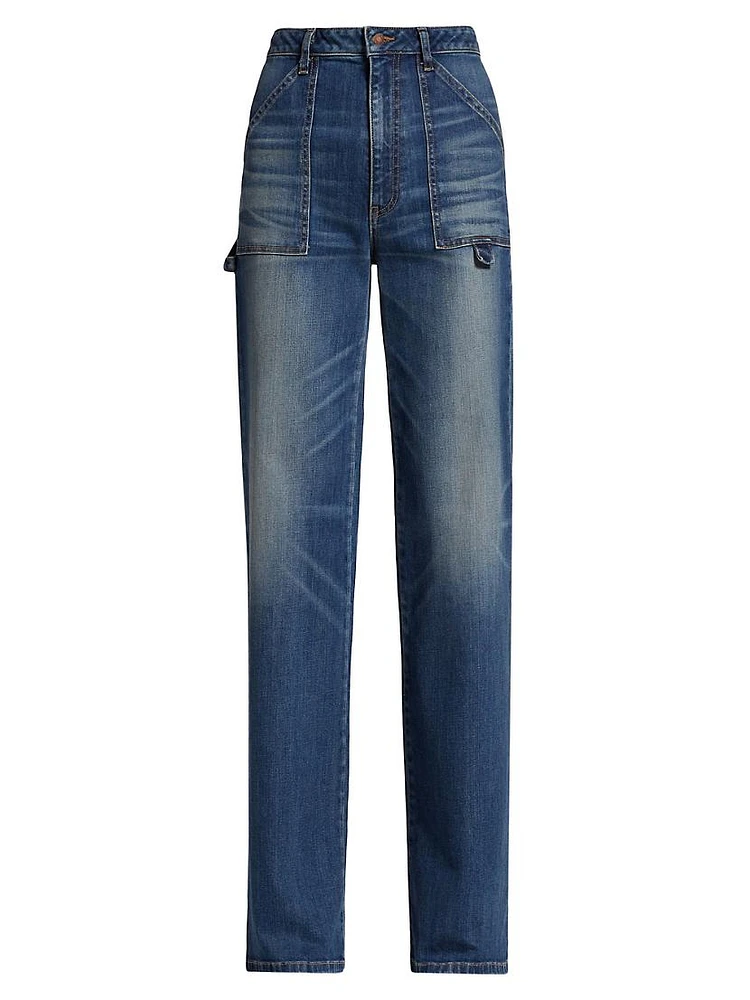 Quentin Straight-Leg Cargo Jeans