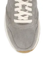 Edric Suede Low-Top Sneakers