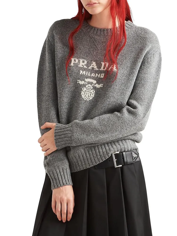 Cashmere And Wool Crewneck Sweater