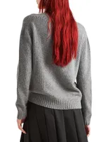 Cashmere And Wool Crewneck Sweater