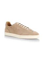 Suede Low-Top Sneakers