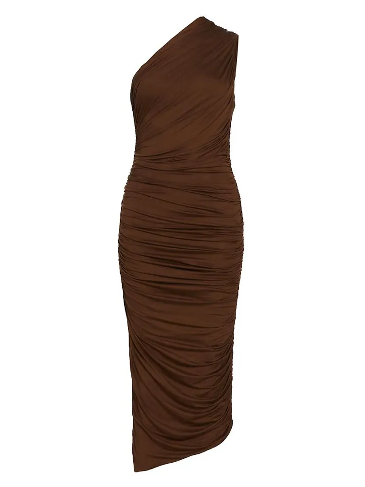 Ira Ruched Midi dress