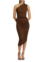 Ira Ruched Midi dress