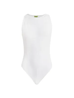 Olmos Rib-Knit Bodysuit