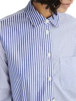 Maxine Multi-Striped Cotton Shirt