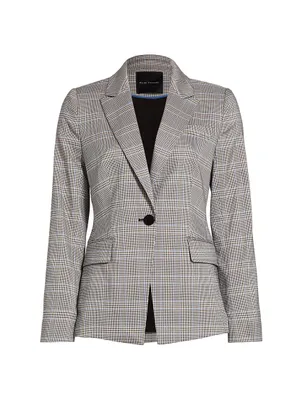 The Kensington Plaid Blazer