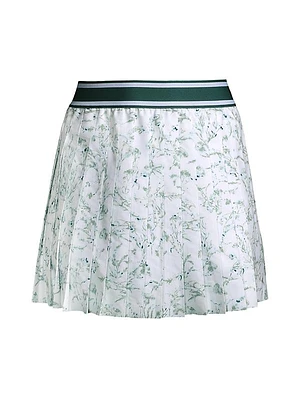 Water Thistle Leo Pleated Skirt