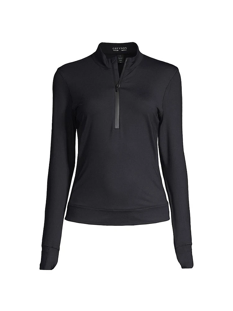 Halley Quarter Zip Turtleneck