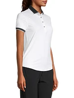 Scarlett Short-Sleeve Polo Tee