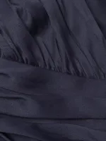 Billie Asymmetric Ruffle Gown